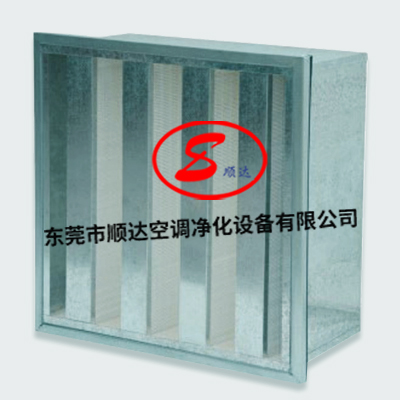 V型 鍍鋅框過濾（lǜ）器