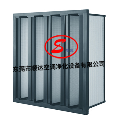 V型 塑膠框過濾器